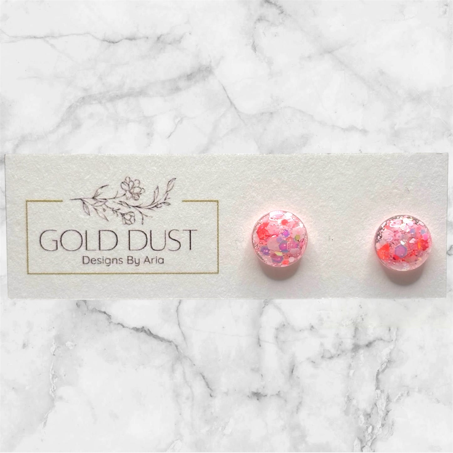Shelby- Mini Domed Circle Stud