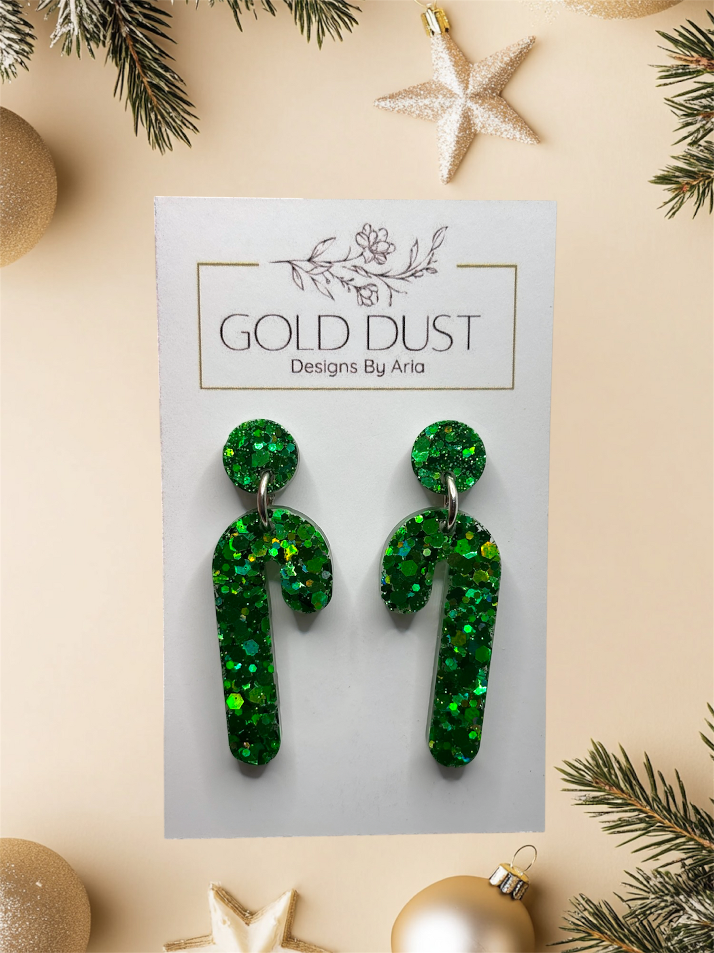Green- Candy Canes