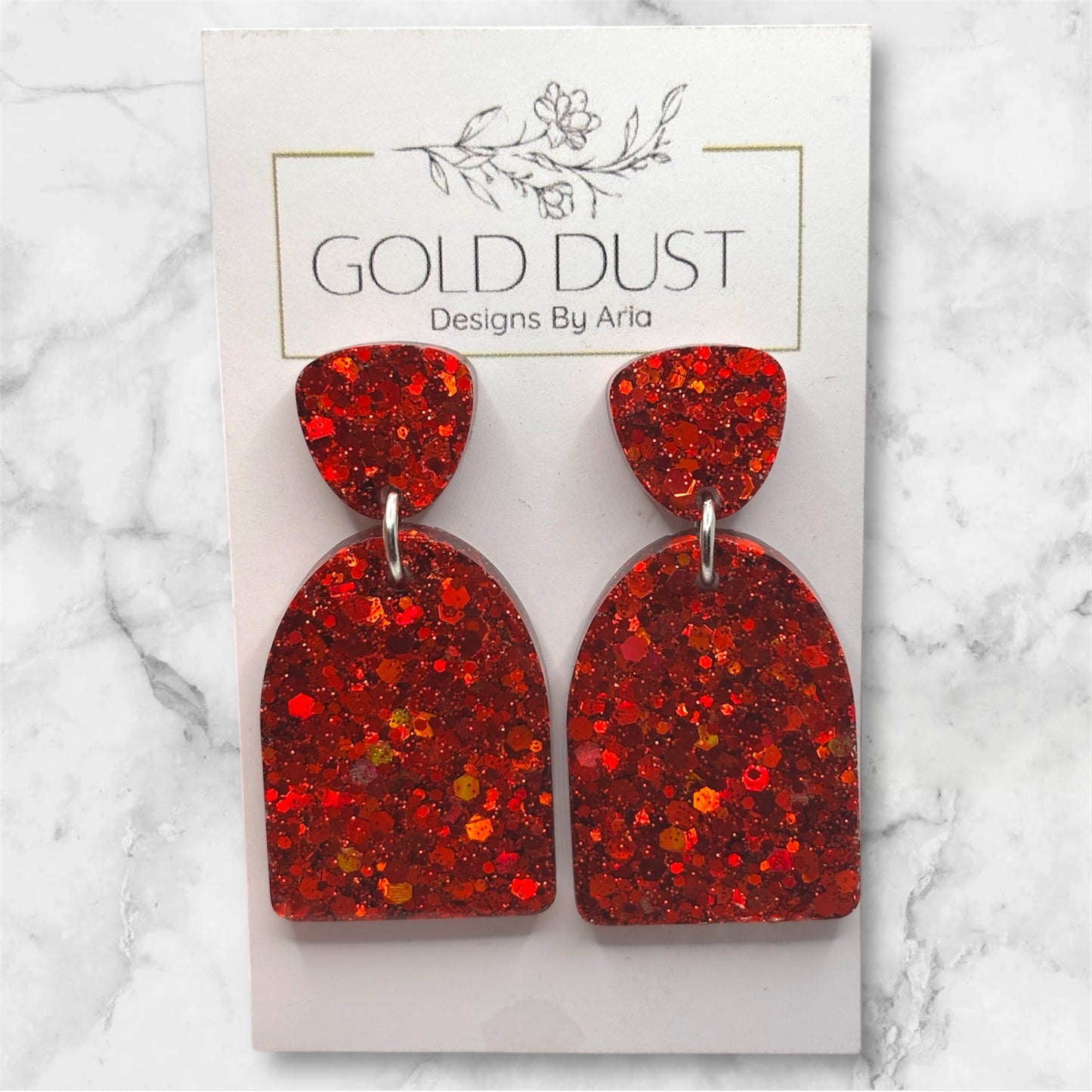 Red Sparkle- Arch