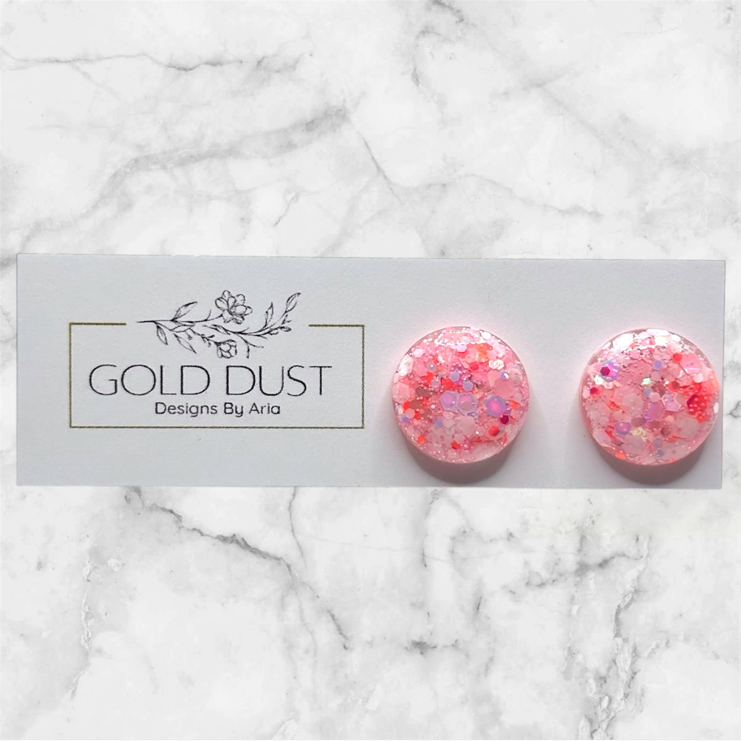 Shelby- Domed Circle Stud