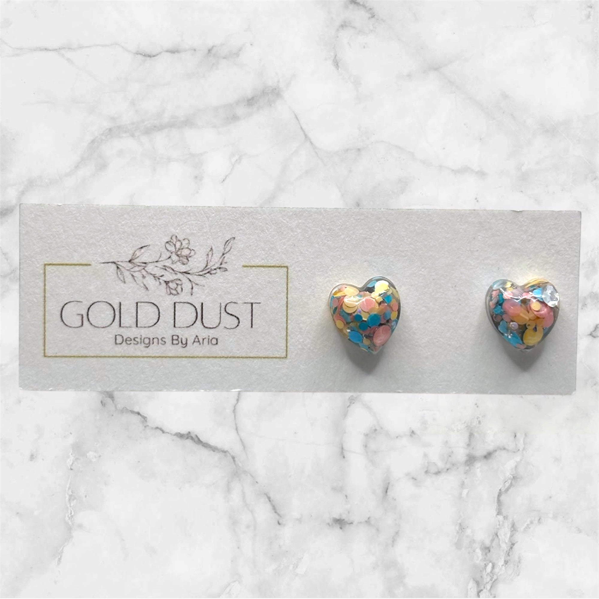 Bonitta- Mini Heart Stud