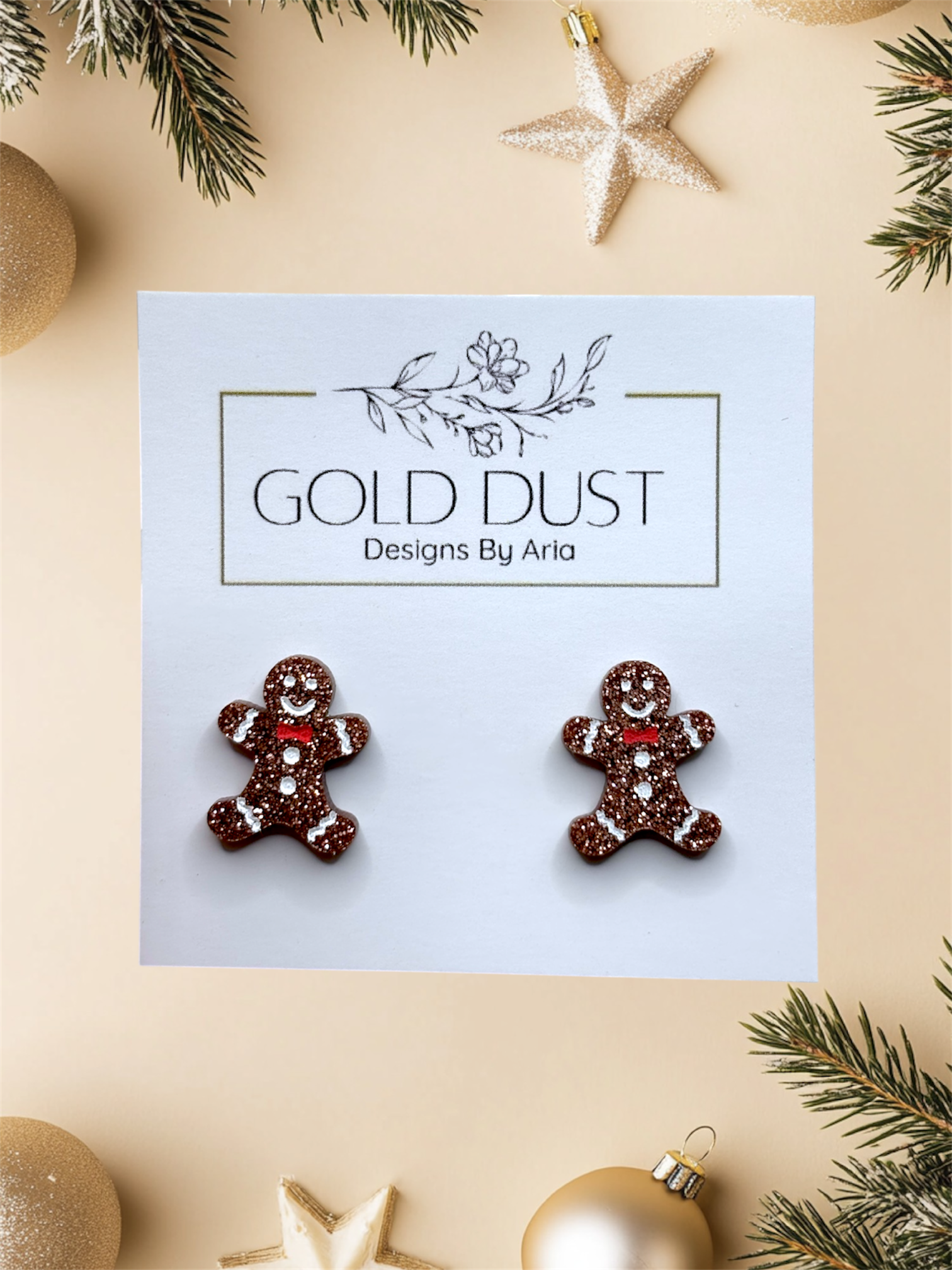Gingerbread Studs