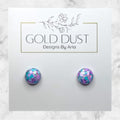Tealberry- Mini Dome Studs