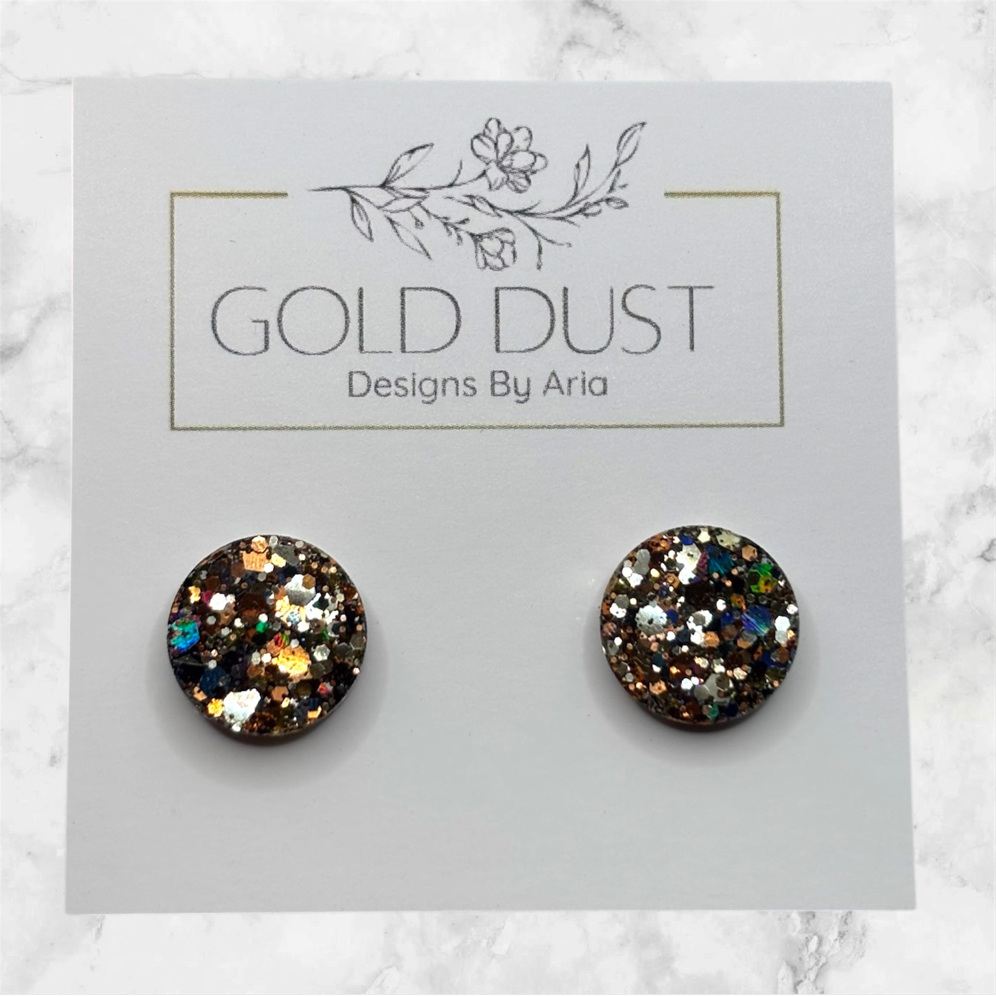 Brandy- Circle Studs