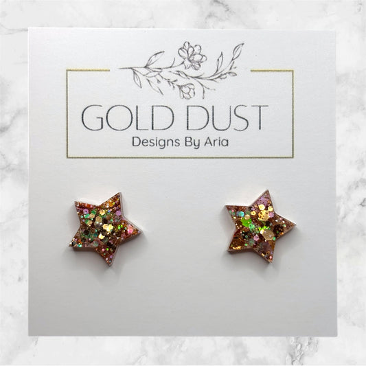 Caramel Fudge- Star Studs