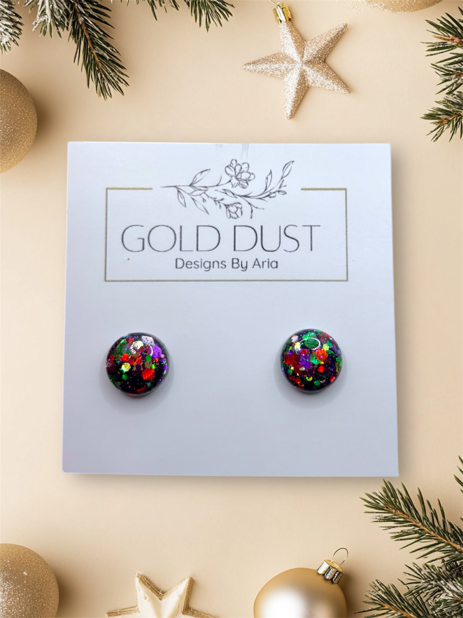 Baubles- Domed Stud