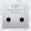 Black- Mini Dome Studs