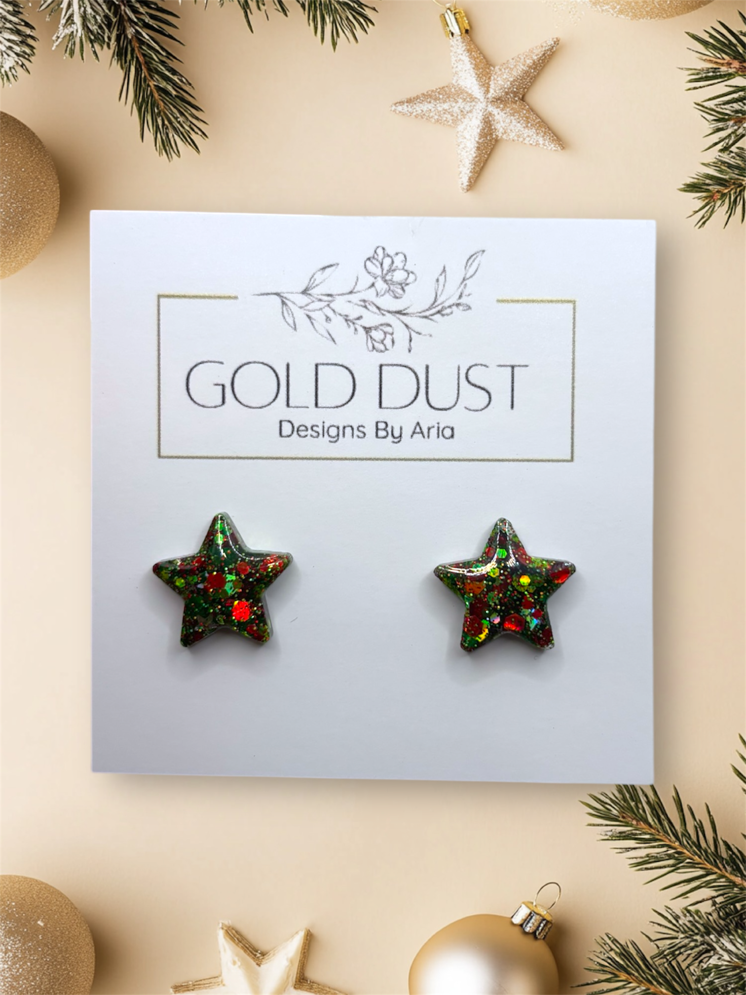 Grinch- Star Studs