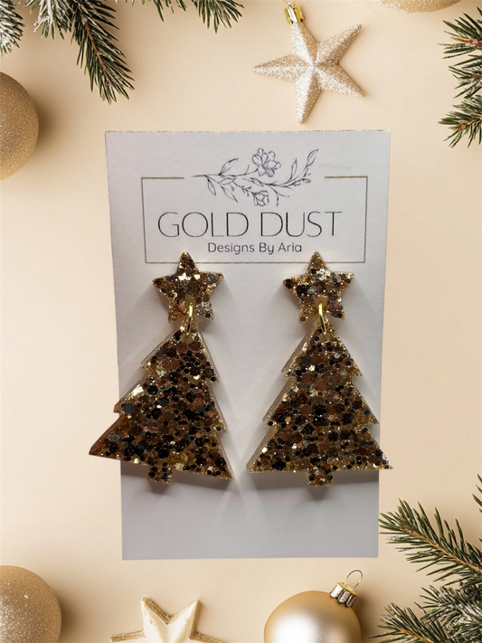 Gold- Xmas Trees