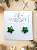 Green- Star Studs