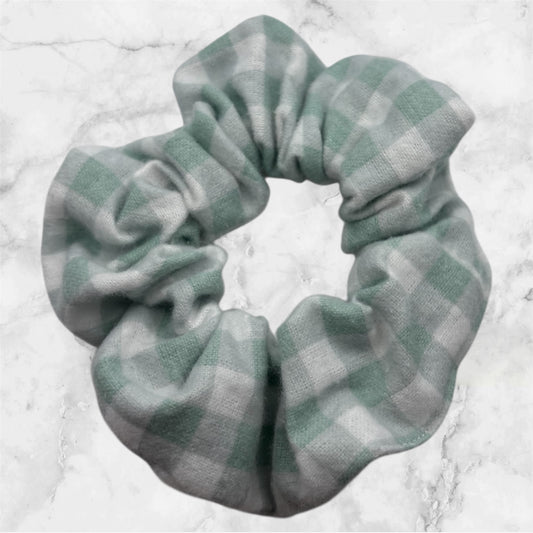 Scrunchie- Green Check