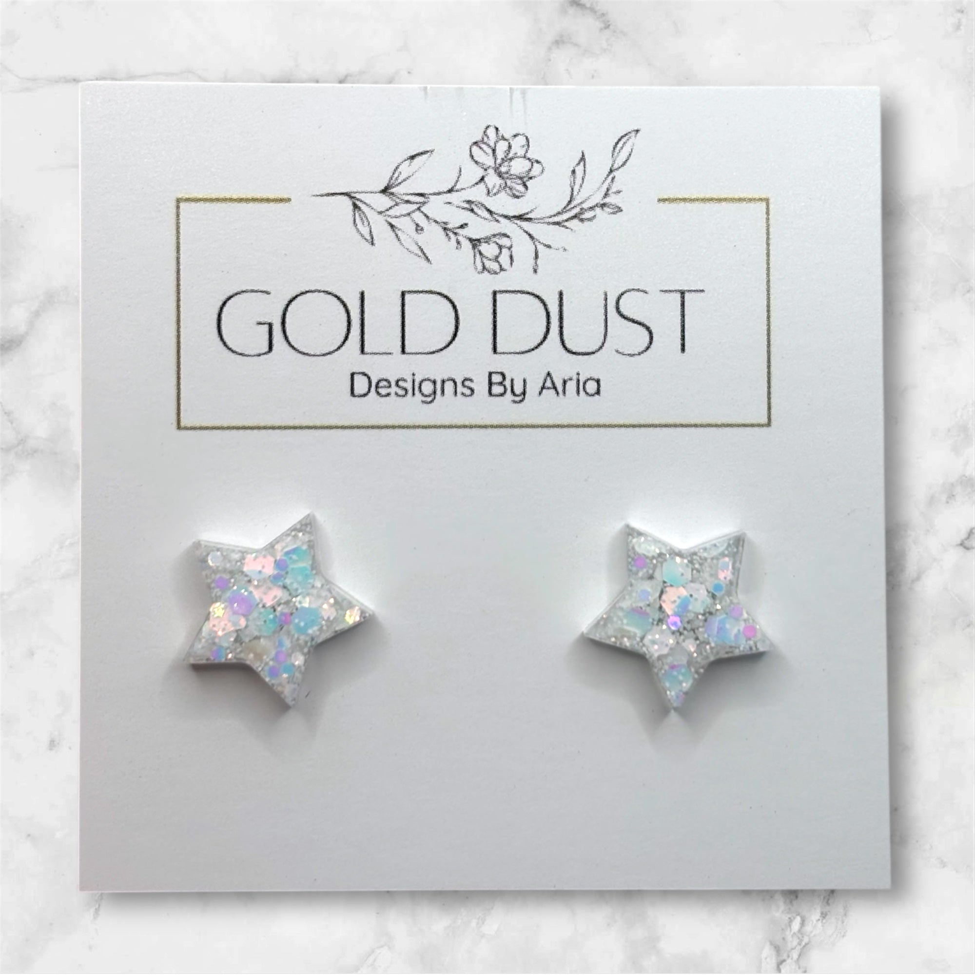 Vanilla Ice- Star Studs