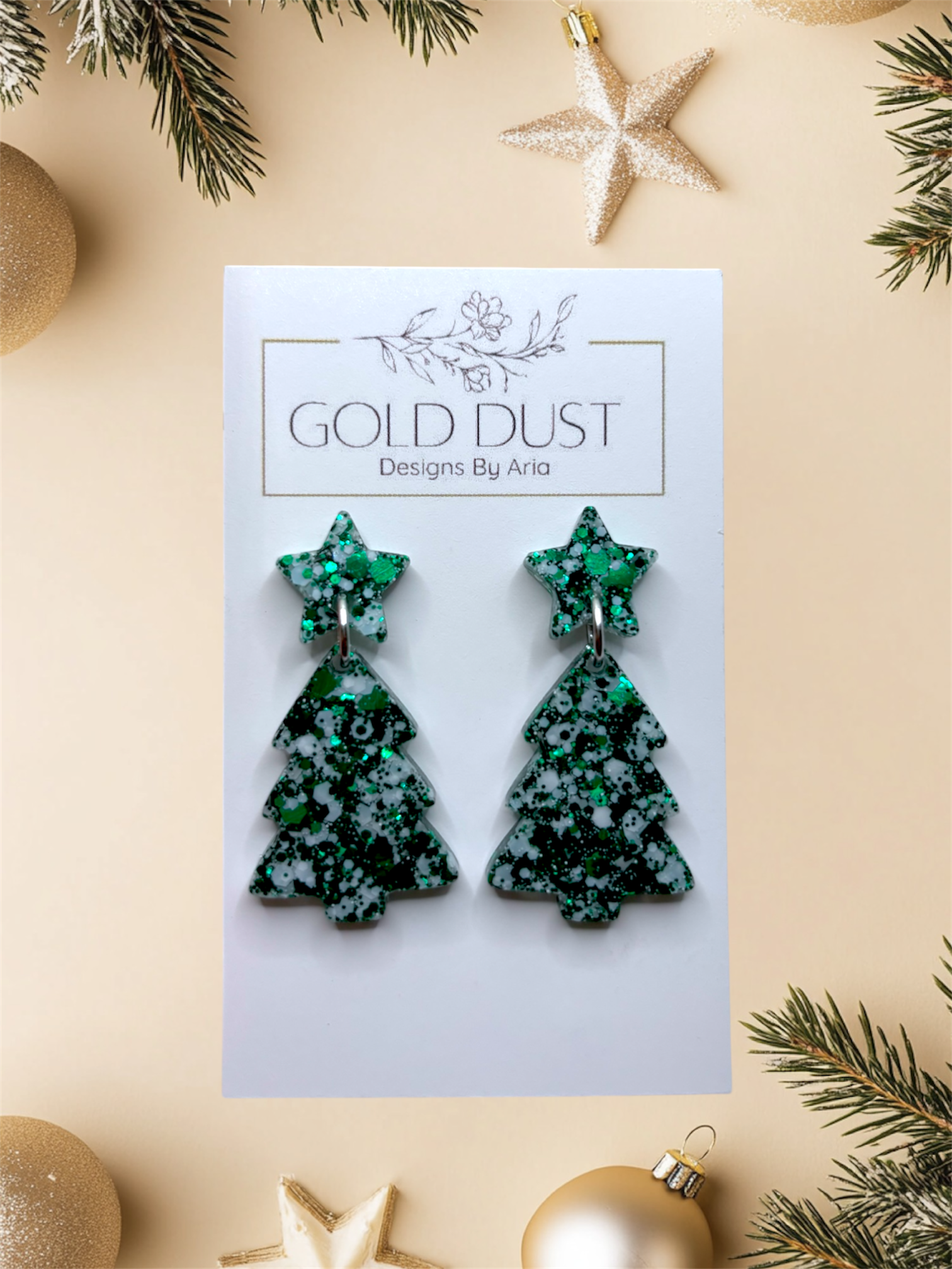 All I want for Xmas- Mini Tree Dangles