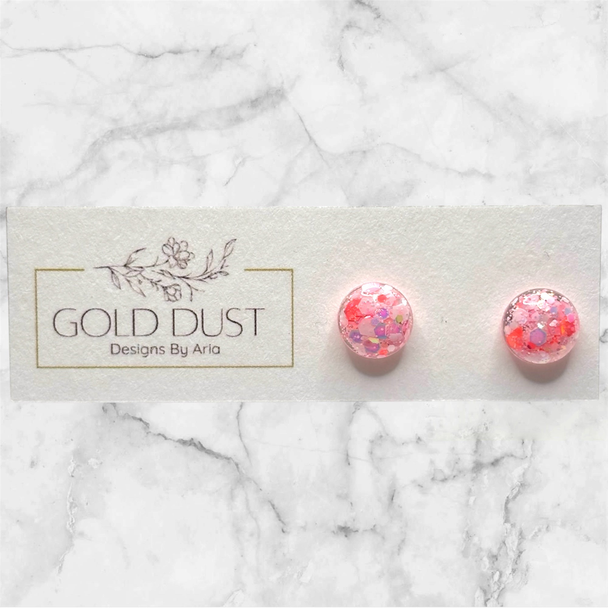 Shelby- Mini Domed Circle Stud