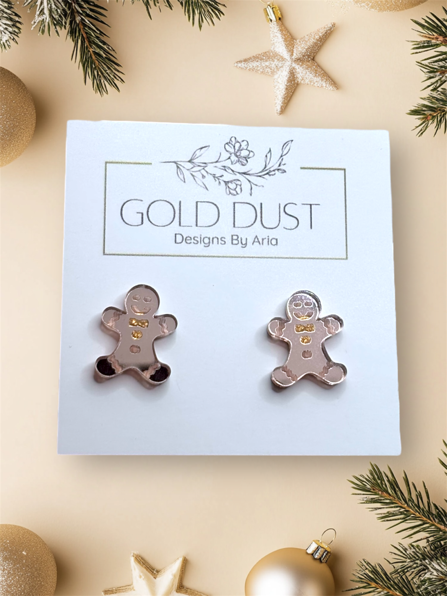 Gingerbread Studs
