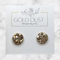 Gold- Circle Studs