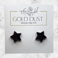 Black- Star Studs