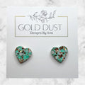 Jewel- Heart Studs