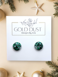 All I want for Xmas- Domed Studs