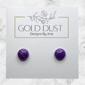 Purple- Mini Dome Stud