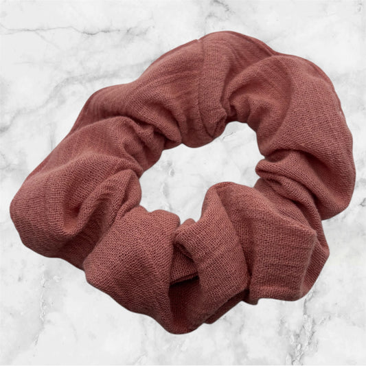 Scrunchie- Dusty Dark Pink