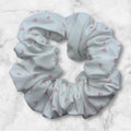 Scrunchie- White & Pink Hearts