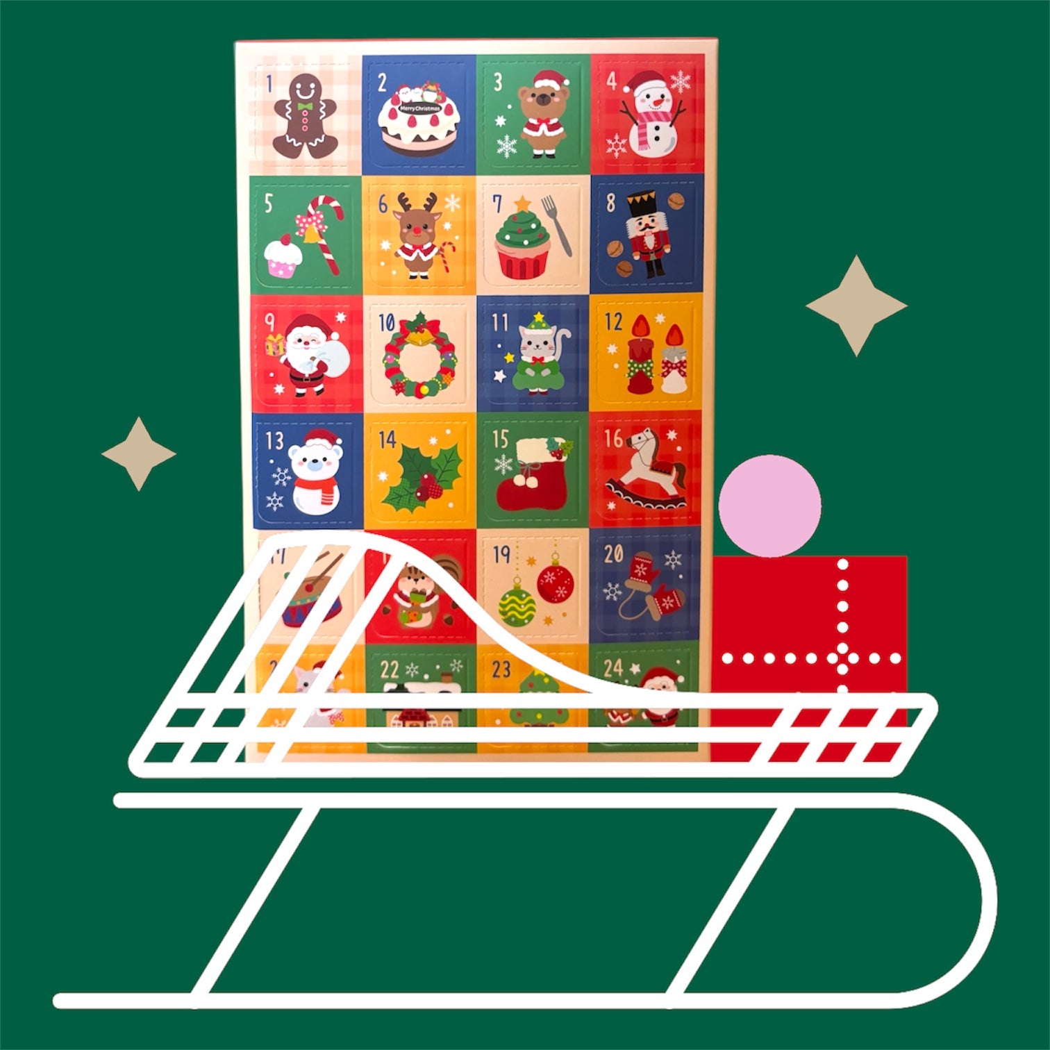 24 Days of Christmas Advent Calendar